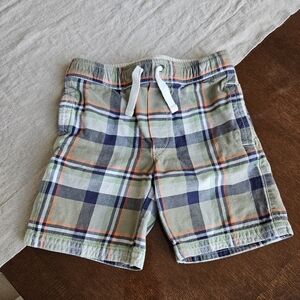 Mini Boden Boys Shorts 6y Plaid